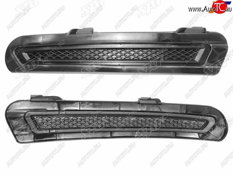 266 р. Заглушка бампера под крюк LH SAT  Ford Mondeo (2010-2014) Mk4,BD рестайлинг, седан, Mk4,DG рестайлинг, универсал (вместо ДХО)  с доставкой в г. Владивосток