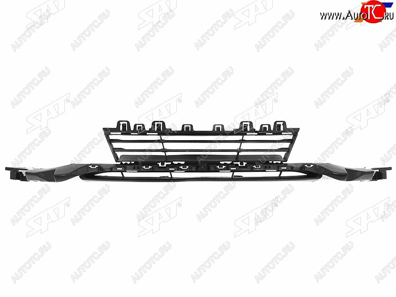 4 649 р. Нижняя решетка переднего бампера SAT  BMW 3 серия  F30 (2015-2018) седан рестайлинг  с доставкой в г. Владивосток