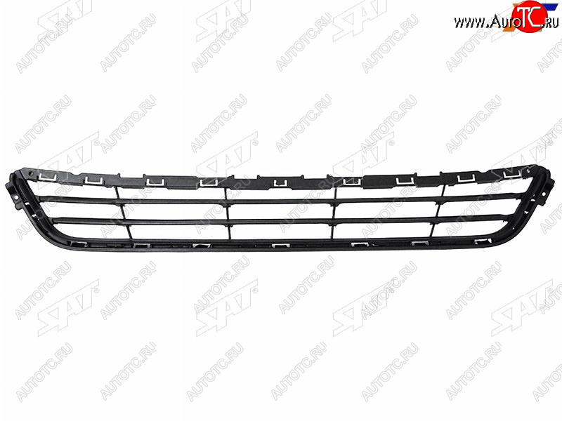 1 499 р. Нижняя решетка переднего бампера SAT  Ford Mondeo  MK5 CD391 (2014-2018) дорестайлинг седан, дорестайлинг универсал  с доставкой в г. Владивосток