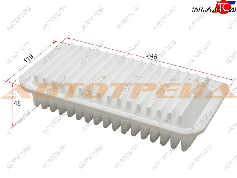 1 249 р. Фильтр воздушный MICRO  Toyota Corolla Axio ((E160) седан), Corolla Fielder (E140,  E160), Yaris (XP10,  XP90,  XP130,  XP210)  с доставкой в г. Владивосток