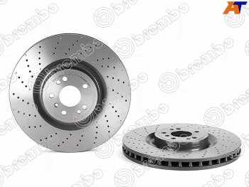 Диск тормозной передний (Ø375 mm) BREMBO Mercedes-Benz ML class W166 (2011-2015)