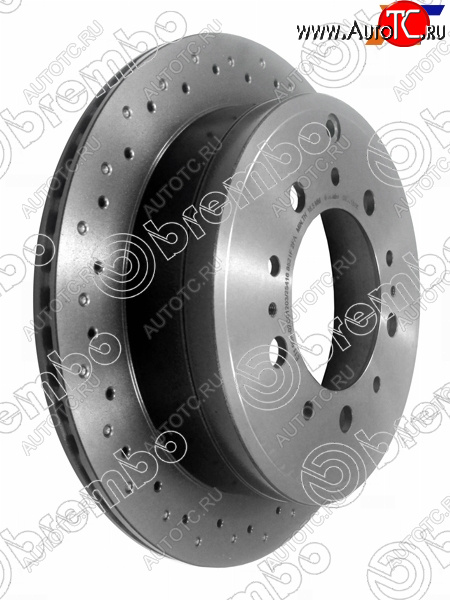 15 899 р. Диск тормозной задний Ø345 BREMBO  Lexus LX500d  J310 (2021-2022), Lexus LX570  J200 (2007-2022), Lexus LX600  J310 (2021-2022), Toyota Land Cruiser  200 (2007-2021), Toyota Sequoia (2007-2017)  с доставкой в г. Владивосток