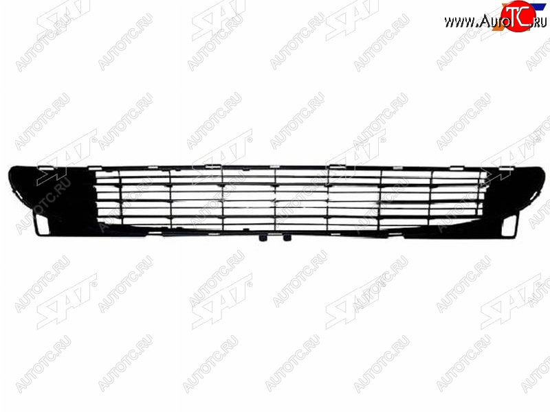 1 329 р. Нижняя решетка переднего бампера SAT  Peugeot 307 ( универсал,  хэтчбэк 3 дв.) (2001-2008) дорестайлинг, дорестайлинг, рестайлинг  с доставкой в г. Владивосток