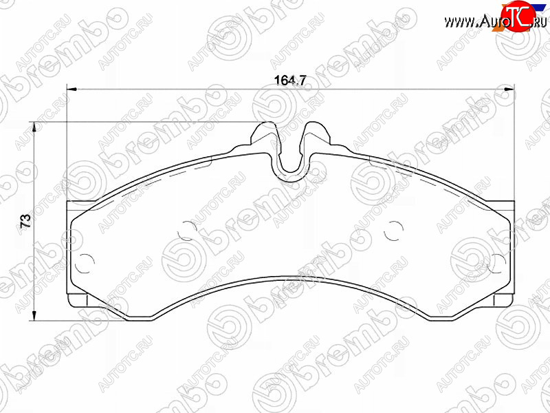 5 899 р. Колодки тормозные перед FL-FR SAT Mercedes-Benz Sprinter W906 (2006-2013)  с доставкой в г. Владивосток