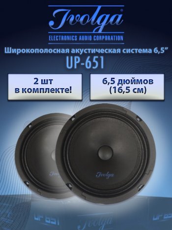 2 479 р. Широкополосная акустическая система Ivolga UP-651 Nissan Navara 2 D40 дорестайлинг (2004-2010)  с доставкой в г. Владивосток. Увеличить фотографию 1