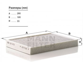 Фильтр салона угольный MANN Land Rover (Ленд) Freelander (Фриландер)  L359 (2006-2012),  Range Rover Evoque (ранж) ( 1 L538,  2 L551) (2011-2025), Volvo (Вольво) S60 (С60) ( RS,RH седан,  FS седан) (2004-2018),  S80 (С80) ( AS60 седан,  AS60,AS90, AS95 седан,  AS40,AS70, AS90) (2006-2016),  V70 (В70) (2008-2016),  XC60 (ИксЦ60) (2008-2022),  XC70 (ИксЦ70) (2007-2016)