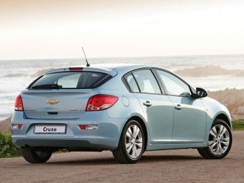 Задние ремонтные арки (комплект) AUTOFERRUM Chevrolet Cruze J305 хэтчбек рестайлинг (2012-2015)