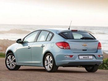 Задняя левая ремонтная арка AUTOFERRUM Chevrolet Cruze J305 хэтчбек рестайлинг (2012-2015)