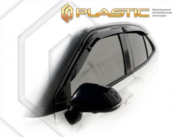 Дефлектор окон CA-Plastic Toyota (Тойота) Yaris (Ярис)  XP210 (2020-2024) XP210 хэтчбэк 5 дв. дорестайлинг