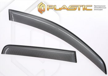 Дефлектор окон CA-Plastic Toyota (Тойота) Yaris (Ярис)  XP210 (2020-2024) XP210 хэтчбэк 5 дв. дорестайлинг