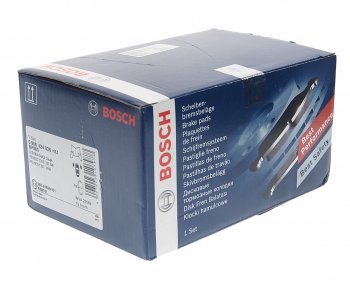 2 449 р. Колодки тормозные передние (4шт.) BOSCH Peugeot 308 T7 хэтчбек 5 дв. дорестайлинг (2007-2011)  с доставкой в г. Владивосток. Увеличить фотографию 2