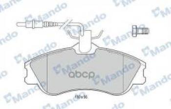 Колодки тормозные передние (4шт.) MANDO Peugeot Partner M49/M59 рестайлинг (2002-2008)