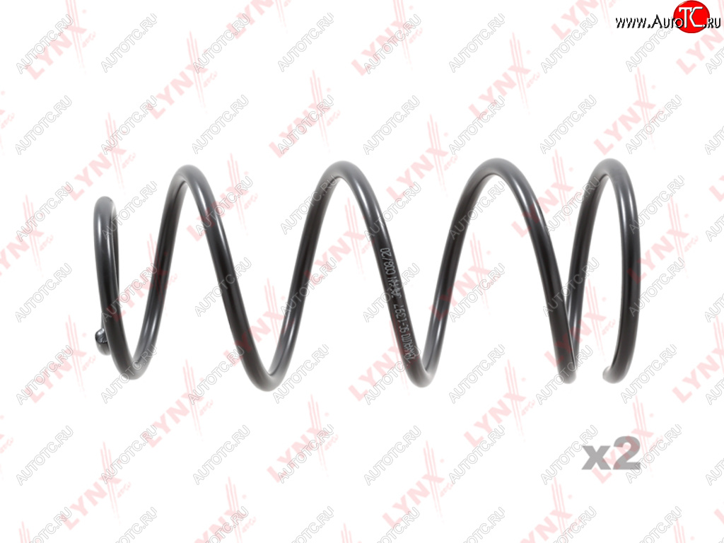 2 399 р. Пружина передней подвески LYNX Ford Focus 2  седан дорестайлинг (2004-2008)  с доставкой в г. Владивосток