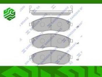 Колодки тормозные передние (4шт.) SANGSIN Nissan Teana 1 J31 дорестайлинг (2003-2005)