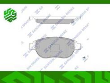 Колодки тормозные передние (4шт.) SANGSIN CITROEN Xsara N1 хэтчбэк 5 дв. 2-ой рестайлинг (2003-2005)