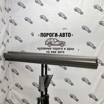 Комплект порогов (Ремкомплект) Пороги-Авто Ford (Форд) Ranger (Ренджер) ( DoubleCab,  RapCab) (2011-2021) DoubleCab, RapCab дорестайлинг, дорестайлинг, рестайлинг, рестайлинг  (холоднокатаная сталь 1 мм)