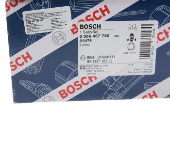 3 699 р. Колодки тормозные задние (4шт.) BOSCH Suzuki Grand Vitara JT 5 дверей 2-ой рестайлинг (2012-2016)  с доставкой в г. Владивосток. Увеличить фотографию 4