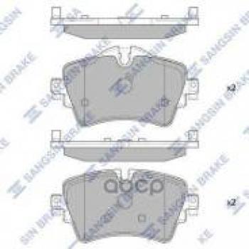 Колодки тормозные передние (4шт.) SANGSIN Mini (Мини) Cooper (Купер) ( 2,  4) (2001-2025) 2, 4