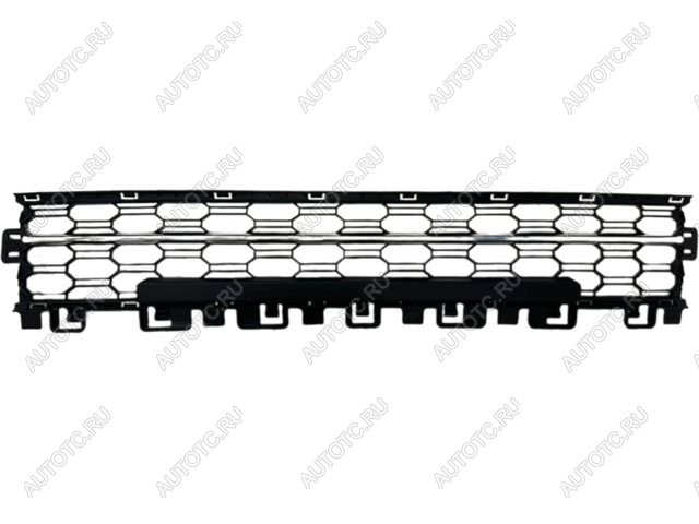 2 249 р. Центральная решетка переднего бампера (пр-во Китай) BODYPARTS  Skoda Octavia  A8 (2019-2022) универсал (молдинг хром)  с доставкой в г. Владивосток