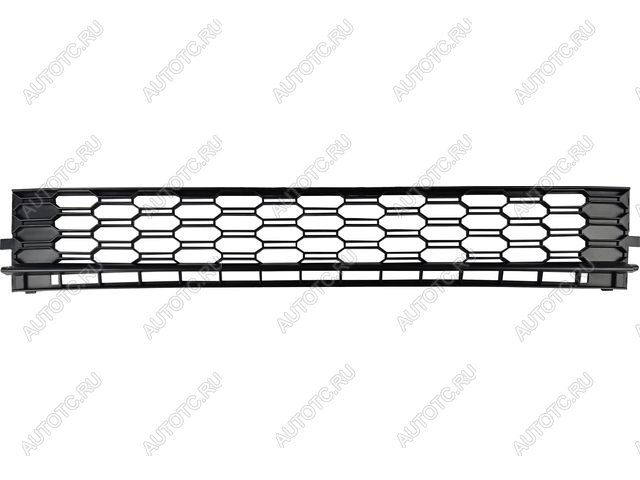 1 239 р. Центральная решетка переднего бампера (пр-во Китай) BODYPARTS Skoda Rapid NH3 рестайлинг лифтбэк (2017-2020)  с доставкой в г. Владивосток