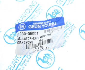 1 369 р. Опора двигателя задняя GEUN YOUNG SSANGYONG Actyon 1 (2006-2010)  с доставкой в г. Владивосток. Увеличить фотографию 3