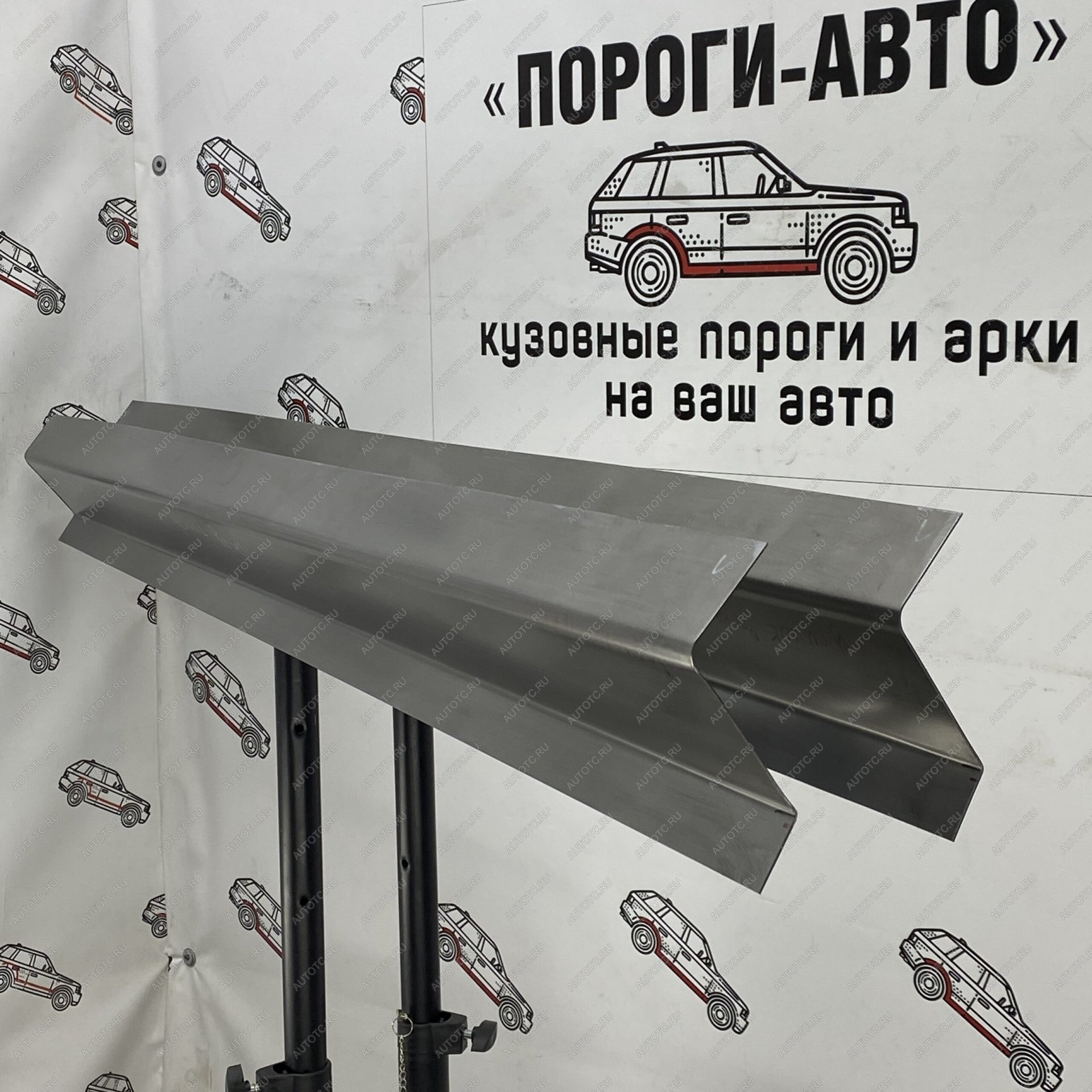 3 899 р. Комплект усилителей порогов (Ремкомплект) Пороги-Авто Mitsubishi Pajero 4 V80 дорестайлинг (2006-2011) (холоднокатаная сталь 1мм)  с доставкой в г. Владивосток