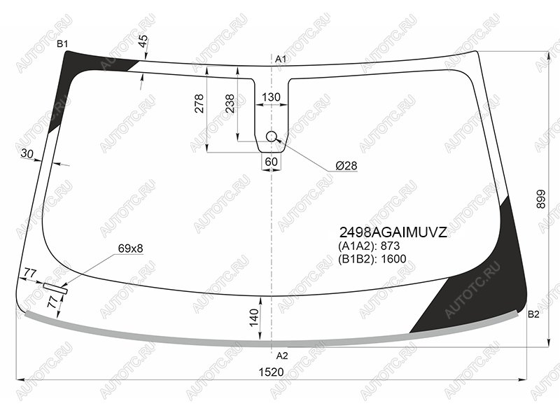 27 749 р. Стекло лобовое (Датчик дождя Проекция Молдинг) FUYAO  BMW X4  G02 (2018-2021) дорестайлинг  с доставкой в г. Владивосток