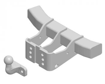 Фаркоп (фланцевое крепление шара) Трейлер Iveco (Ивеко) Daily (Дэейли) (2006-2011)  (шар K2)