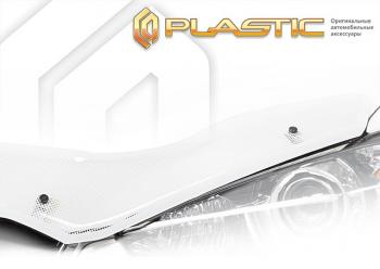 2 199 р. Дефлектор капота (рынок РФ) CA-Plastic  JAC T8 PRO (2020-2025) (серия Шелкография белая)  с доставкой в г. Владивосток. Увеличить фотографию 1