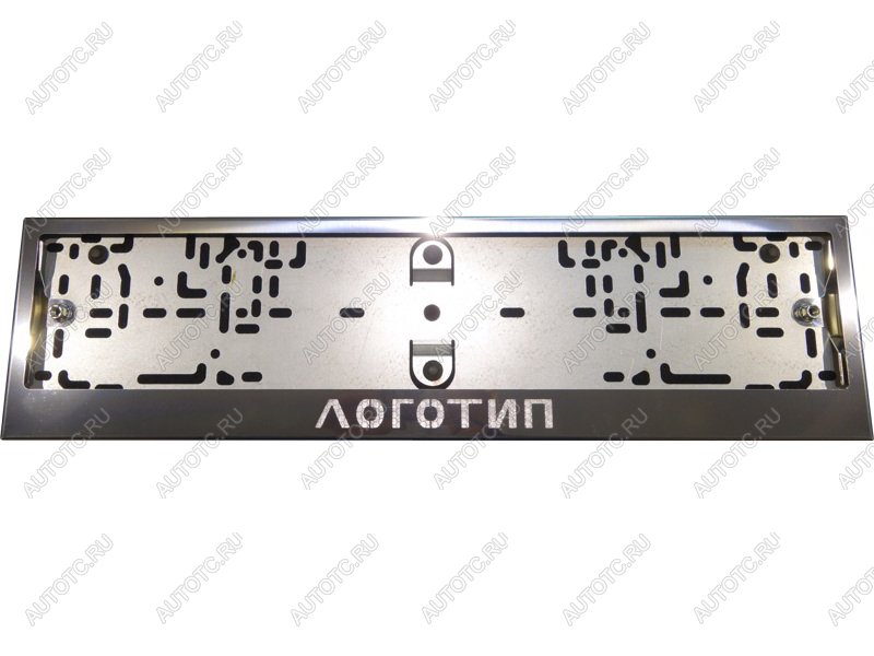 6 449 р. Рамка номерного знака (комплект) ТСС Тюнинг  Datsun on-DO (2014-2019) седан дорестайлинг (с логотипом)  с доставкой в г. Владивосток