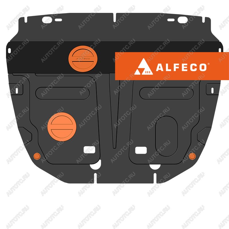 4 299 р. Защита картера и КПП (V-1.5) ALFECO EXEED LX дорестайлинг (2017-2022) (сталь 2 мм)  с доставкой в г. Владивосток