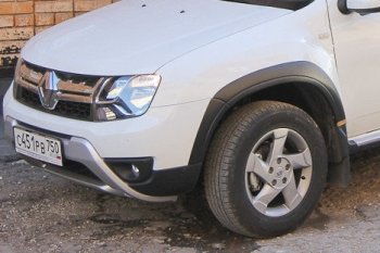 7 649 р. Накладки на колесные арки Артформ Renault Duster HS рестайлинг (2015-2021)  с доставкой в г. Владивосток. Увеличить фотографию 2