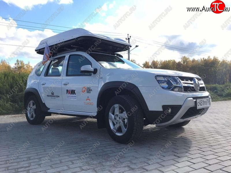 7 649 р. Накладки на колесные арки Артформ Renault Duster HS рестайлинг (2015-2021)  с доставкой в г. Владивосток