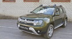 1 139 р. Защитная сетка решетки радиатора РА  Renault Duster  HS (2015-2021) рестайлинг  с доставкой в г. Владивосток. Увеличить фотографию 3