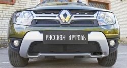 Защитная сетка решетки радиатора РА Renault (Рено) Duster (Дастер)  HS (2015-2021) HS рестайлинг