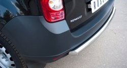 14 999 р. Одинарная защита заднего бампера из трубы диаметром 63 мм (4x2) SLITKOFF  Renault Duster  HS (2010-2015) дорестайлинг  с доставкой в г. Владивосток. Увеличить фотографию 3