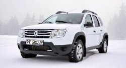 5 999 р. Комплект накладок на колёсные арки Petroil Tuning  Renault Duster  HS (2010-2015) дорестайлинг (Текстурная поверхность)  с доставкой в г. Владивосток. Увеличить фотографию 2