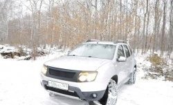 4 599 р. Решётка радиатора DM-Style Renault Duster HS дорестайлинг (2010-2015) (Без сетки, Неокрашенная глянец (под окраску))  с доставкой в г. Владивосток. Увеличить фотографию 5