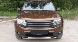 5 249 р. Решётка радиатора RA Renault Duster HS дорестайлинг (2010-2015) (Неокрашенная)  с доставкой в г. Владивосток. Увеличить фотографию 3