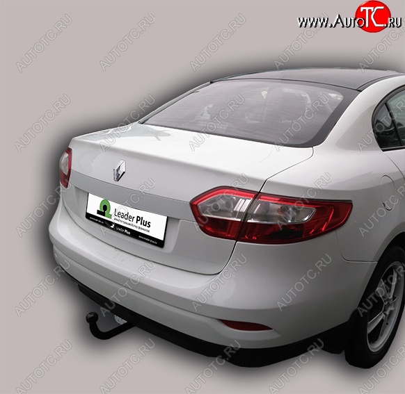 7 199 р. Фаркоп Лидер Плюс (съемный шар тип A) Renault Fluence дорестайлинг (2010-2012) (Без электропакета)  с доставкой в г. Владивосток