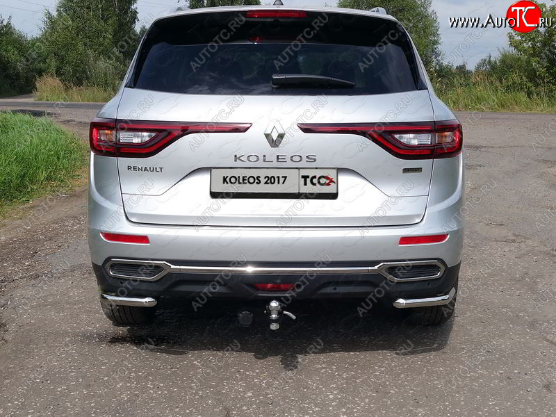 10 199 р. Фаркоп (тягово-сцепное устройство) TCC  Renault Koleos  2 (2016-2024) (Оцинкованный, шар E)  с доставкой в г. Владивосток