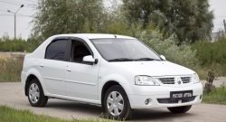 1 799 р. Защитная сетка решетки переднего бампера РА  Renault Logan  1 (2004-2010) дорестайлинг  с доставкой в г. Владивосток. Увеличить фотографию 3