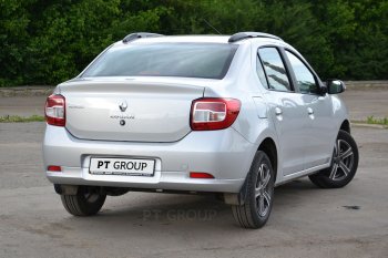 6 449 р. Рейлинги Petroil Tuning Комфорт  Renault Logan  2 - Logan Stepway (Серебристый муар)  с доставкой в г. Владивосток. Увеличить фотографию 5