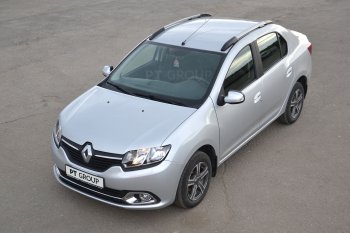 6 449 р. Рейлинги Petroil Tuning Комфорт  Renault Logan  2 - Logan Stepway (Серебристый муар)  с доставкой в г. Владивосток. Увеличить фотографию 6