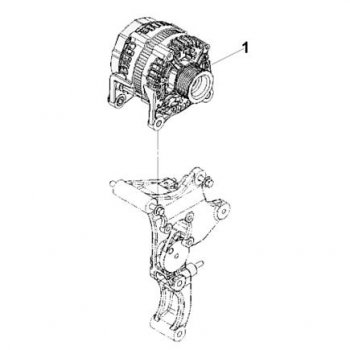 13 949 р. Генератор дв.Cummins ISF 2.8 (12V 120A) HAFFEN ГАЗ Баргузин 2217 автобус 2-ой рестайлинг (2010-2025) (под болт)  с доставкой в г. Владивосток. Увеличить фотографию 2