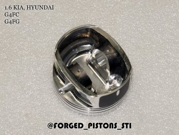 16 999 р. Поршни (1,6 G4FC, G4FG) СТИ  Hyundai Elantra (HD), i20 (PB), I30 (FD), KIA Ceed (1 ED), Cerato (2 TD), Cerato Koup (1 TD), Rio (3 QB) (диаметр поршня: 77.25 мм)  с доставкой в г. Владивосток. Увеличить фотографию 4