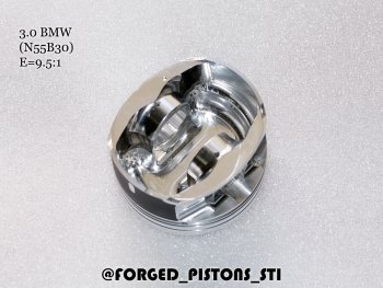 30 899 р. Поршни (BMW 3,0l N55B30 (CR=9,5) кольца 1,5/1,5/2,0) СТИ BMW X5 F15 (2013-2018) (диаметр поршня: 84.00 мм)  с доставкой в г. Владивосток. Увеличить фотографию 3