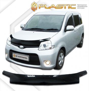 Дефлектор капота CA-Plastic Toyota (Тойота) Sienta Dice (Сиента) (2011-2015) хэтчбек 5 дв.