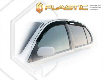 Дефлектора окон CA-Plastic Toyota (Тойота) Yaris (Ярис)  XP10 (1999-2005) XP10 хэтчбэк 5 дв.