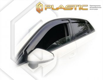 Ветровики дверей CA-Plastic Audi (Ауди) Q3 (Ку3)  8U (2011-2015) 8U дорестайлинг